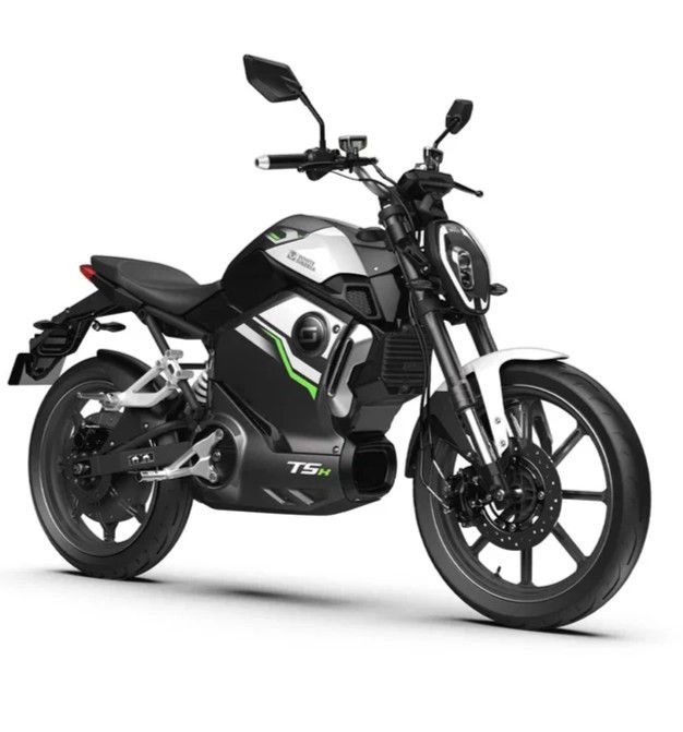 Электромотоцикл WHITE SIBERIA SUPER SOCO TSX